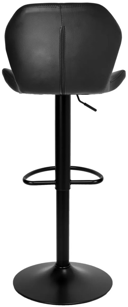 Barová stolička GORDON eko-koža čierna