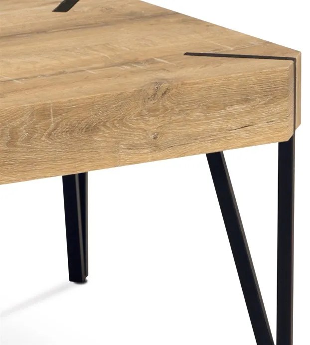BONTEC Konferenčný stolík 110x60cm, mdf, dub canyon grey, AHG-241 CAN Farba: Hnedá