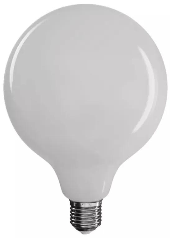 EMOS LED žiarovka Filament E27, G125, 18W, denná biela