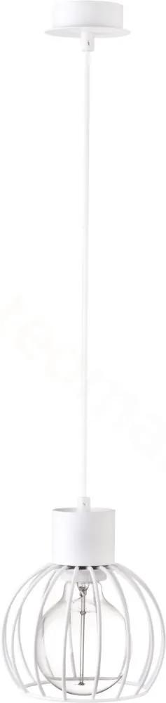 SIGMA Závesné moderné osvetlenie LUTO, 1xE27, 60W, biele