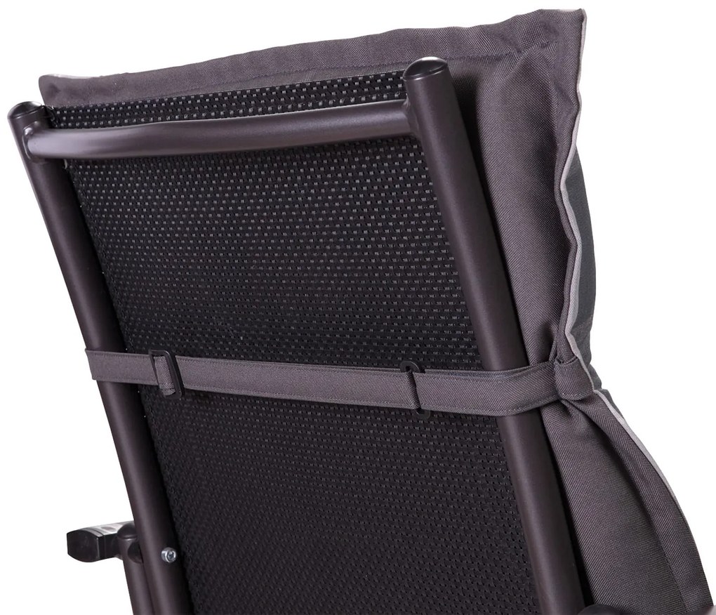 Blumfeldt Prato, čalúnená podložka, podložka na stoličku, podložka na nižšie polohovacie kreslo, na záhradnú stoličku, polyester, 50 × 100 × 8 cm
