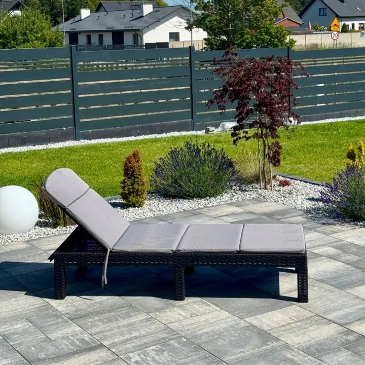 Ležadlo záhradné ratanové LUIZIANA