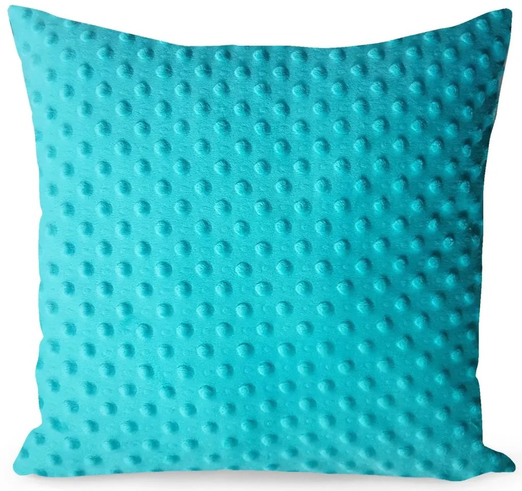 Dekorstudio Dekoračný vankúš MINKY 25 v morskej farbe Varianta: Rozmer obliečky na vankúš: 40x40 cm