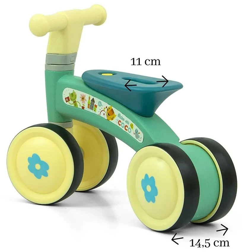 Detské odrážadlo Milly Mally Coco Red