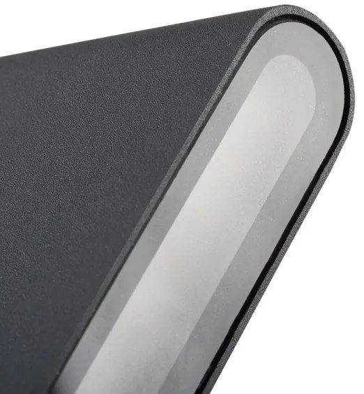 LED Vonkajšie nástenné svietidlo GARTO LED/8W/230V grafit