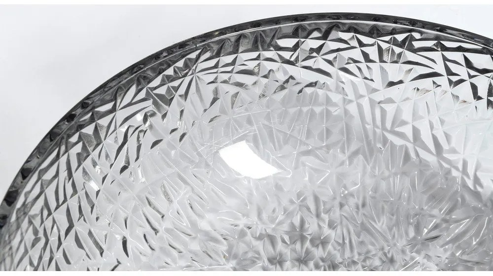 Čierne sklenené okrúhle umývadlo ø 42 cm Gaviota – Sapho