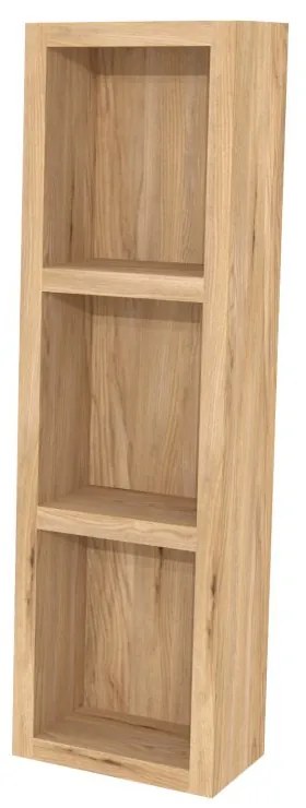Mereo Aira, kúpeľňová skrinka 20 cm, horná, policová, Multidecor, Jaseň horský, MER-CN796SJASH