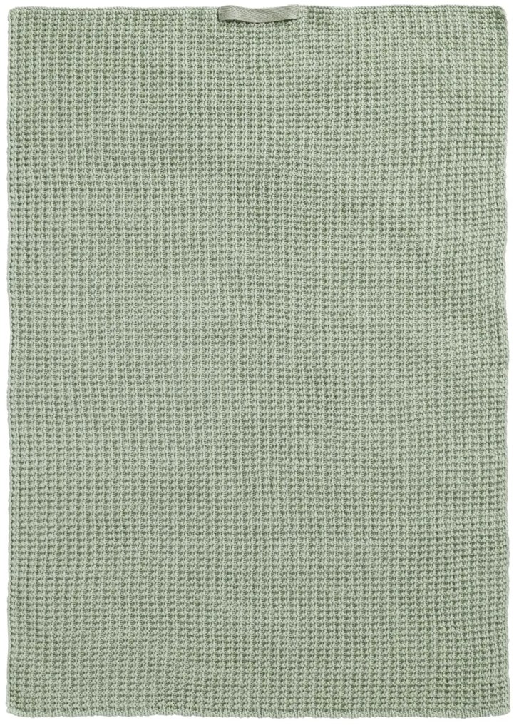 Ib Laursen Pletená utierka Dusty Green