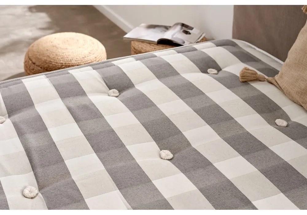 Stredne tvrdý pružinový termoregulačný matrac 90x200 cm Grand Spring Nature – Moonia