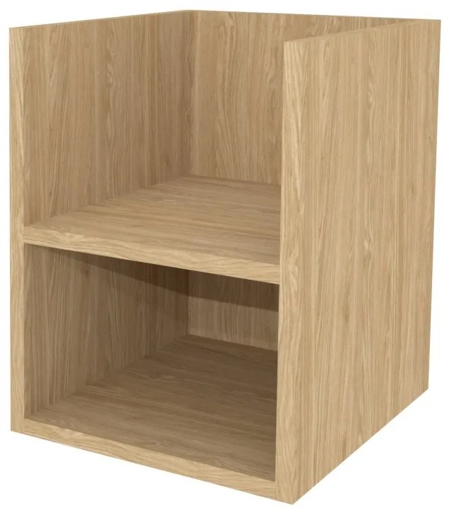 Mereo, Mereo Aira, kúpeľňová skrinka 40 cm, spodná, Multidecor, Dub olejovaný, MER-CN795SDUO1