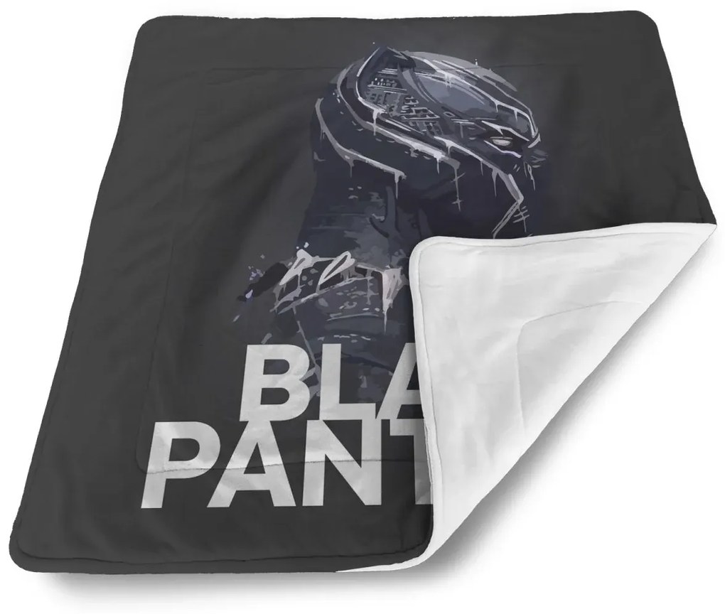 Sablio Deka pre bábätko BLACK PANTHER Scrape - 80x100 cm