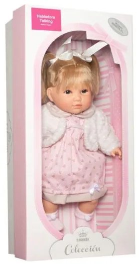 Berbesa Luxusná hovoriaca detská bábika-dievčatko Berbesa Natálka 40cm