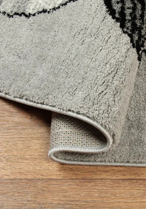 Koberec SLIM 8020 svetlosivý / viacfarebný