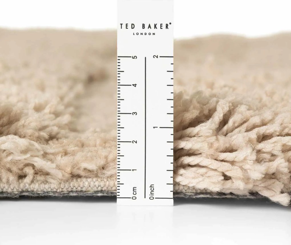 Ted Baker, Kusový koberec Ted Baker Lambeth 106370 Beige kruh, 150x150, béžová, detská izba