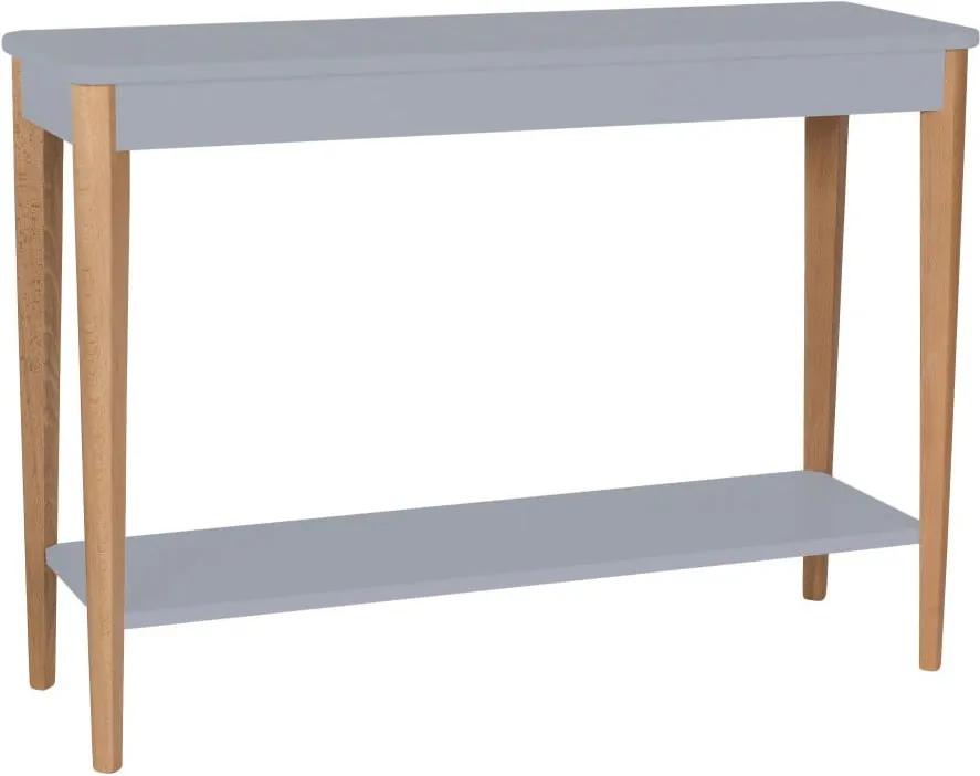 Sivý konzolový stolík Ragaba Ashme, šírka 105 cm