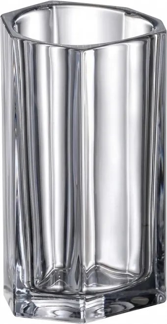 KRIŠTÁĽOVÁ VÁZA BOHEMIA BAZALT 250MM