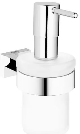 GROHE 40756001 - Dávkovač tekutého mydla ESSENTIALS CUBE 160 ml lesklý chróm