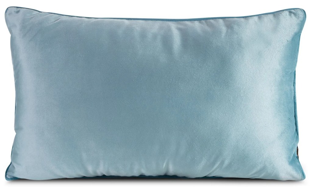 DEKORAČNÝ VANKÚŠ GAJA3 30X50 CM SVETLOMODRÁ