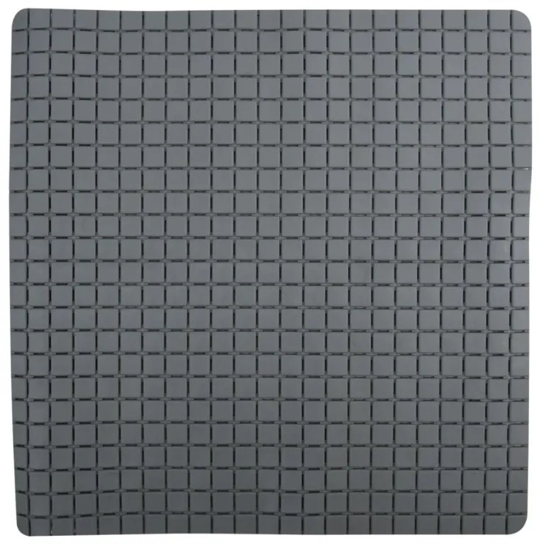Spirella Protiskluzová podložka do sprchy QUADROPremium, šedá, 54 x 54 cm