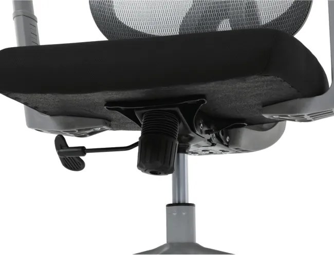 Kancelárska stolička sivá KA-K2081 GREY