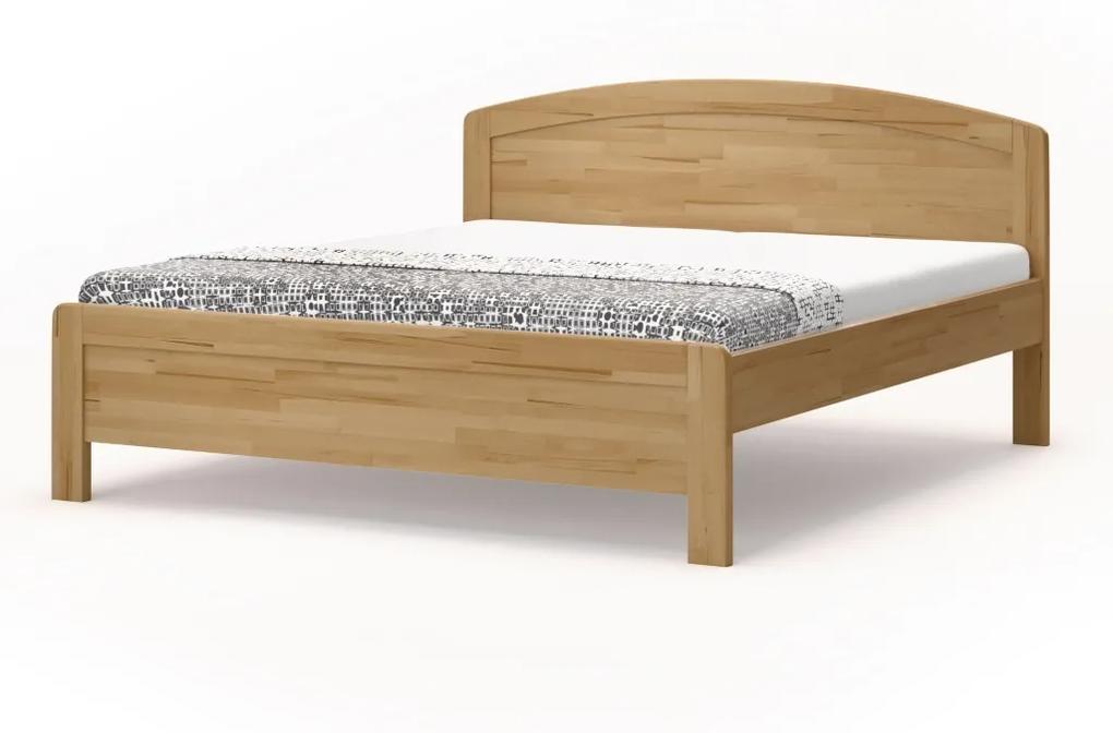 BMB KARLO ART - masívna buková posteľ 160 x 200 cm, buk masív