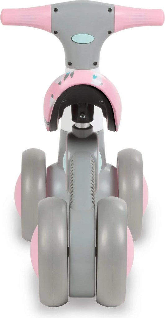 Mini balančný bicykel Kidwell PETITO Bunny – 2v1 vozítko, ľahký pre deti 12–36 m