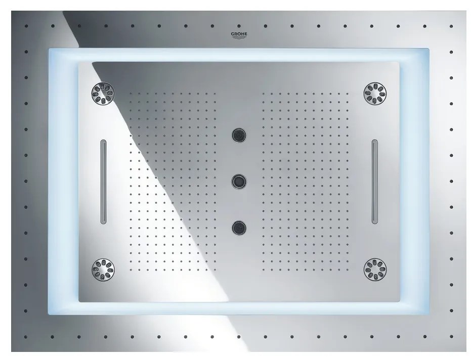 GROHE GROHE Rainshower F-Series 40" AquaSymphony - Stropná sprcha 6+ prúdov s osvetlením, chróm 26373001