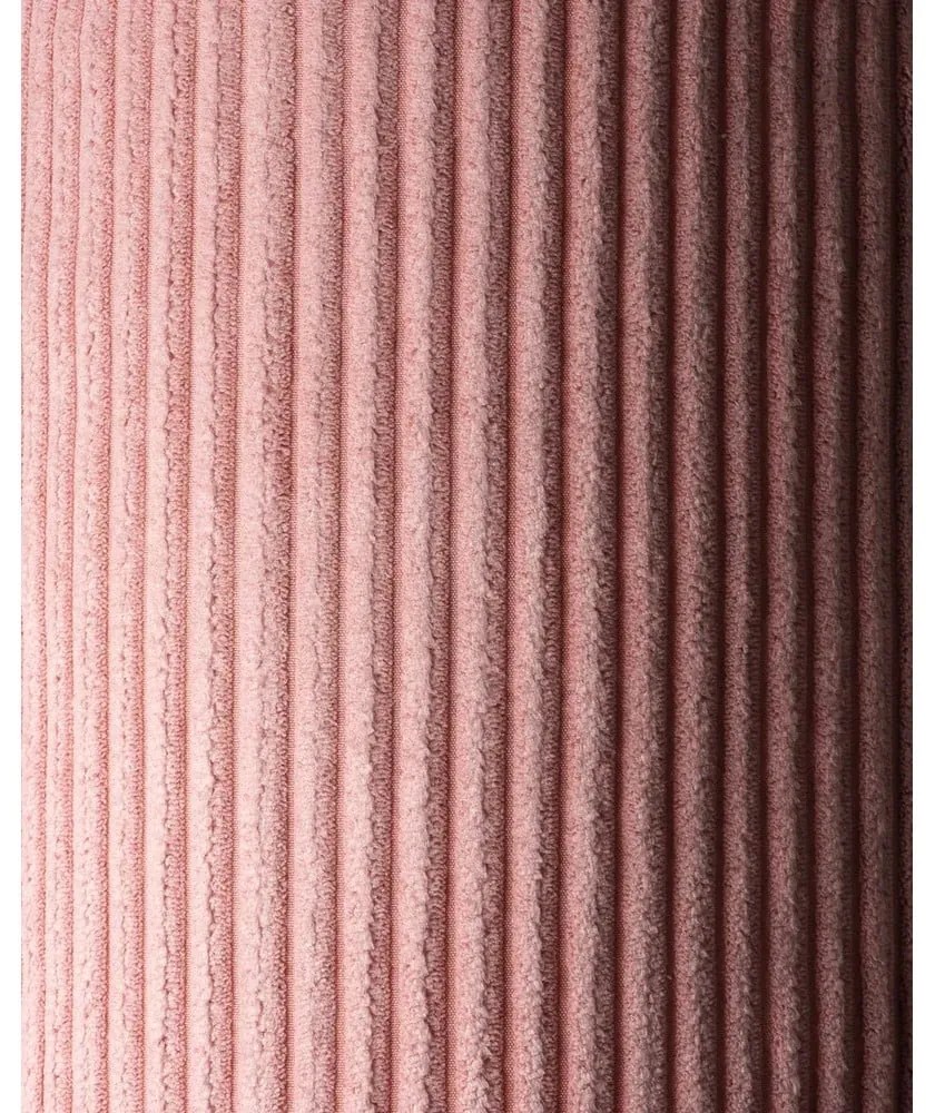 Ružový menčestrový detský pohovkový vankúš Bolster – Wigiwama