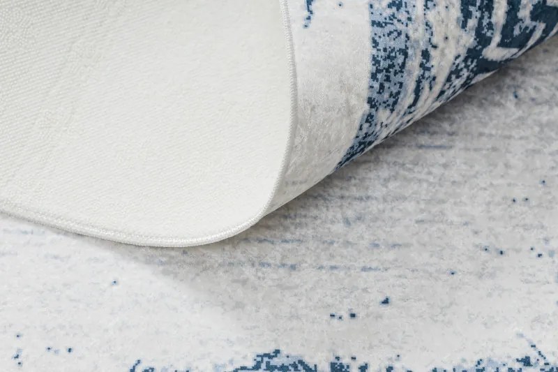 Dywany Łuszczów, Kusový koberec ANDRE Greek 1213, 120x170, modrá, chodba / predsieň