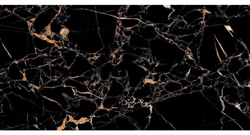 Gresova dlažba Sahara Noir High Glossy Rekt. 60/120