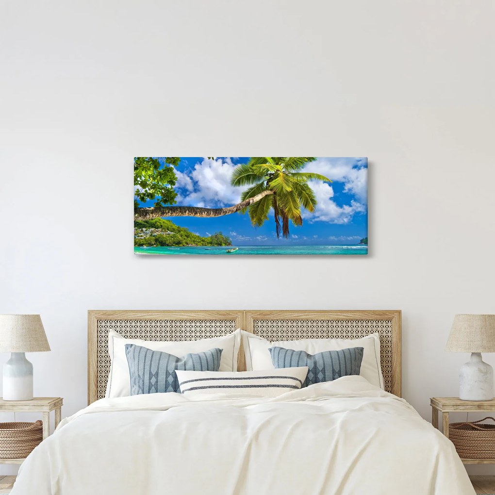 Obraz - Seychely (120x50 cm)