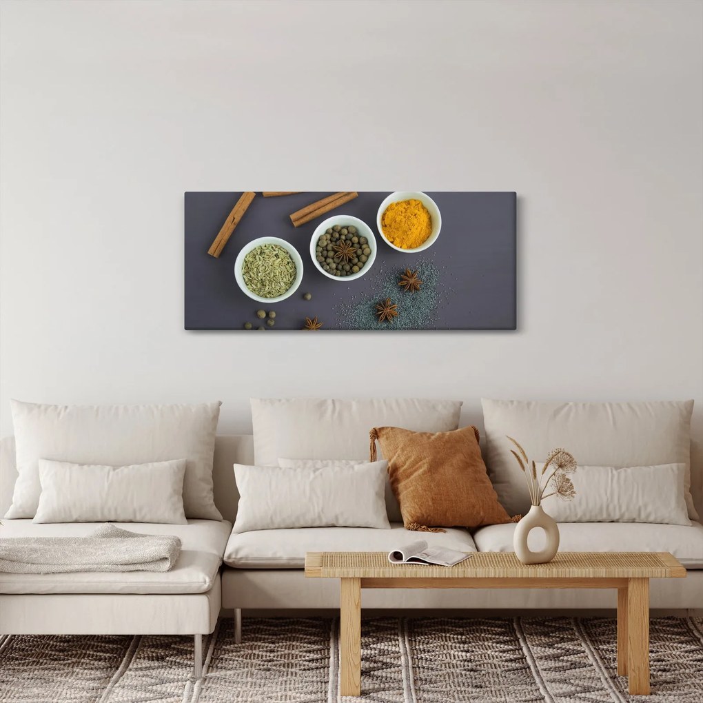 Obraz - korenie (120x50 cm)