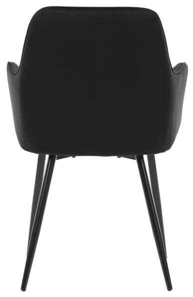 Autronic BONTEC Jedálenská stolička, čierna, zamatová látka, DCH-215 BK4 Farba: Béžová