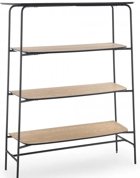 Čierny regál OTRA 2