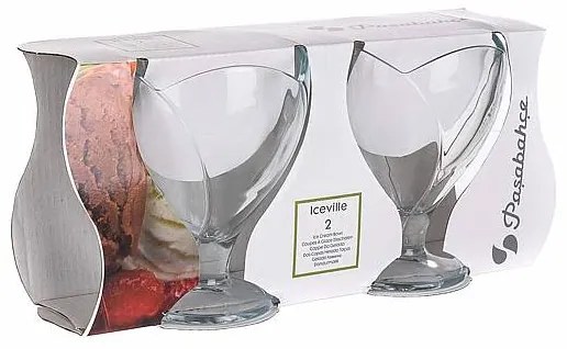 Pasabahce Zmrzlinové poháre ICEVILLE 216 ml, 2 ks