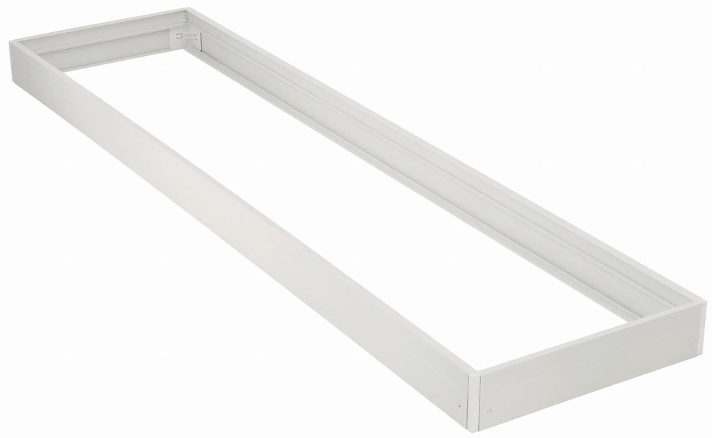 BERGE Prisadený rámček pre LED panely 30x120, plastový, 65mm