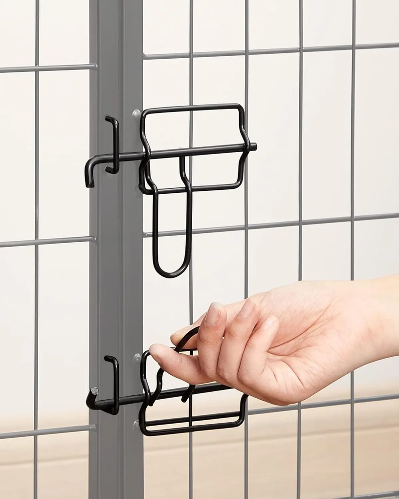 Ohrádka pro zvířata Thaso černá