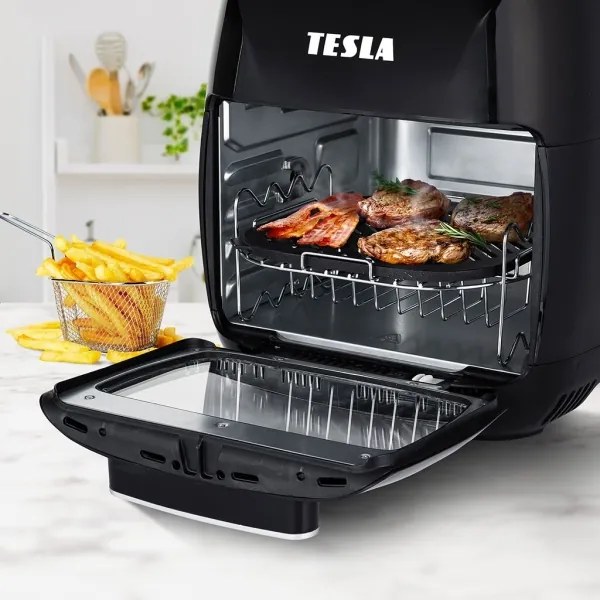 TESLA Electronics AirCook-Multif. digitálna teplovzdušná fritéza 11 l 2000W/230V
