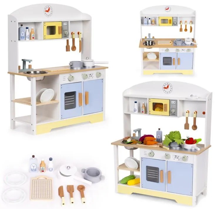 Štýlová a funkčná detská kuchynka s doplnkami