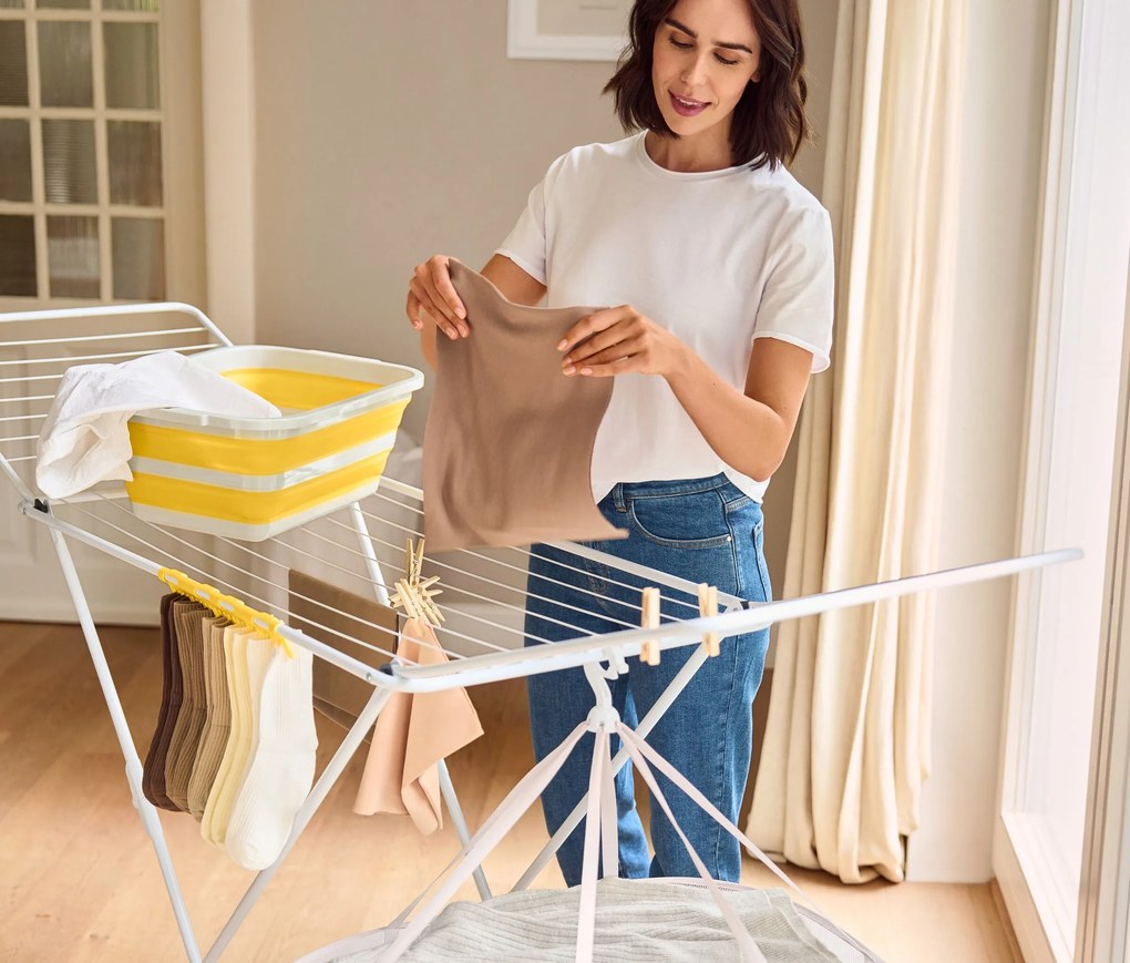 Skladací kôš na bielizeň