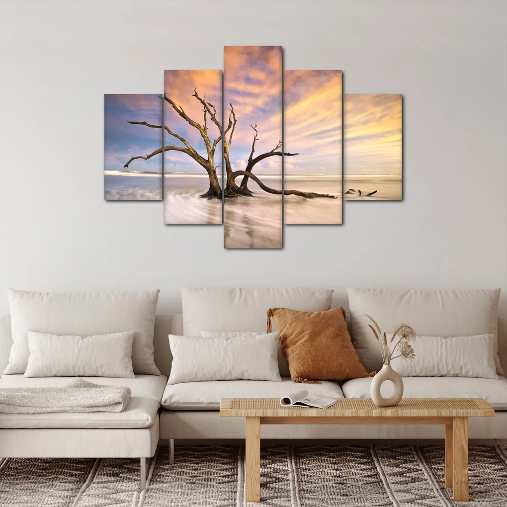 Obraz stromu v oceáne (150x105 cm)