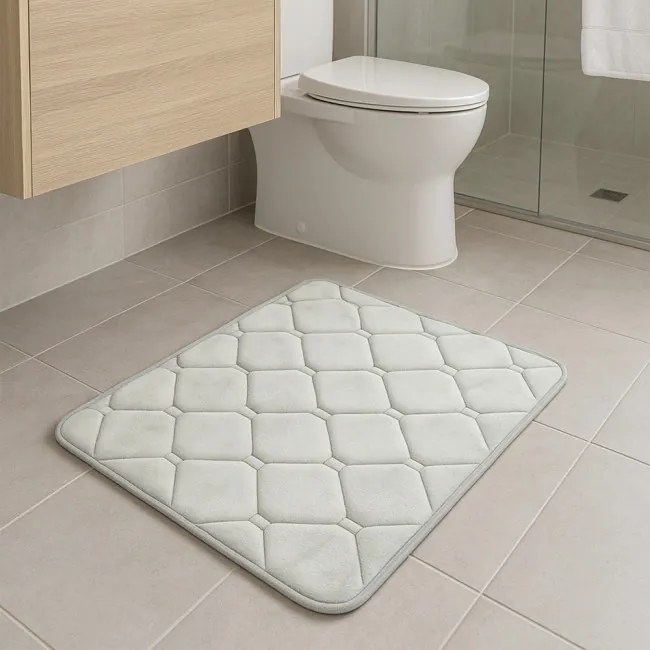 Kúpeľňová predložka sivá