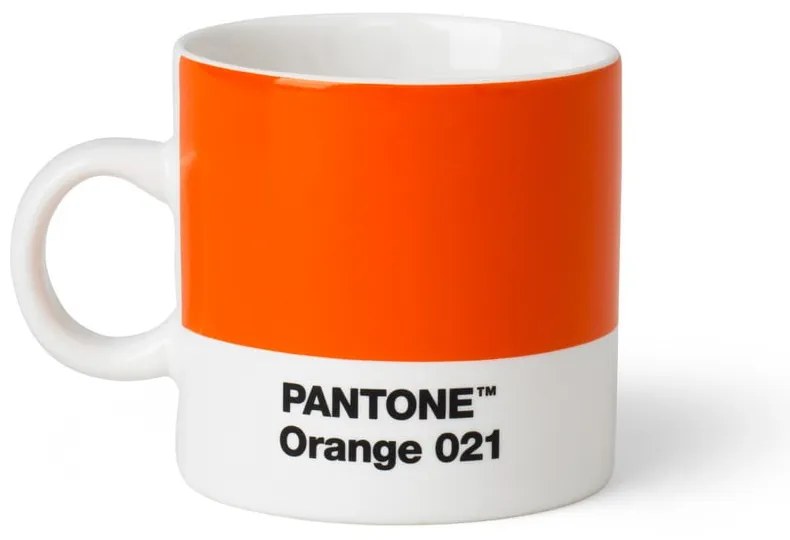 Oranžový keramický hrnček na espresso 120 ml Espresso Orange 021 – Pantone