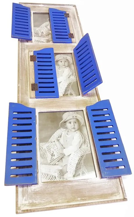 Fotorám okenice 3xfoto