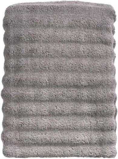 Sivá bavlnená osuška Zone Prime, 70 × 140 cm