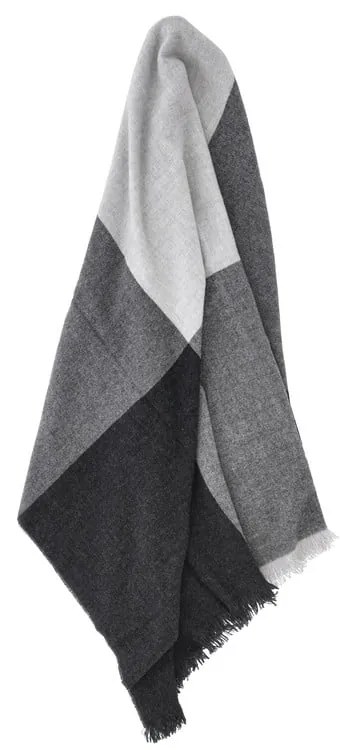 Sivá vlnená deka 130x200 cm Merino – Södahl