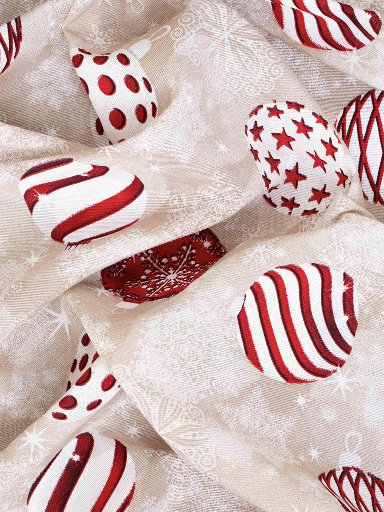 Vianočný behúň Ozdobený sen - 40 × 180 cm