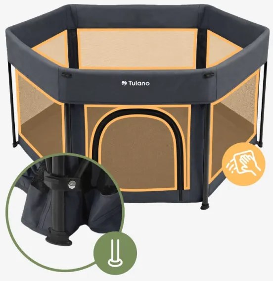 Detská ohrádka Cozy 30 grafitová