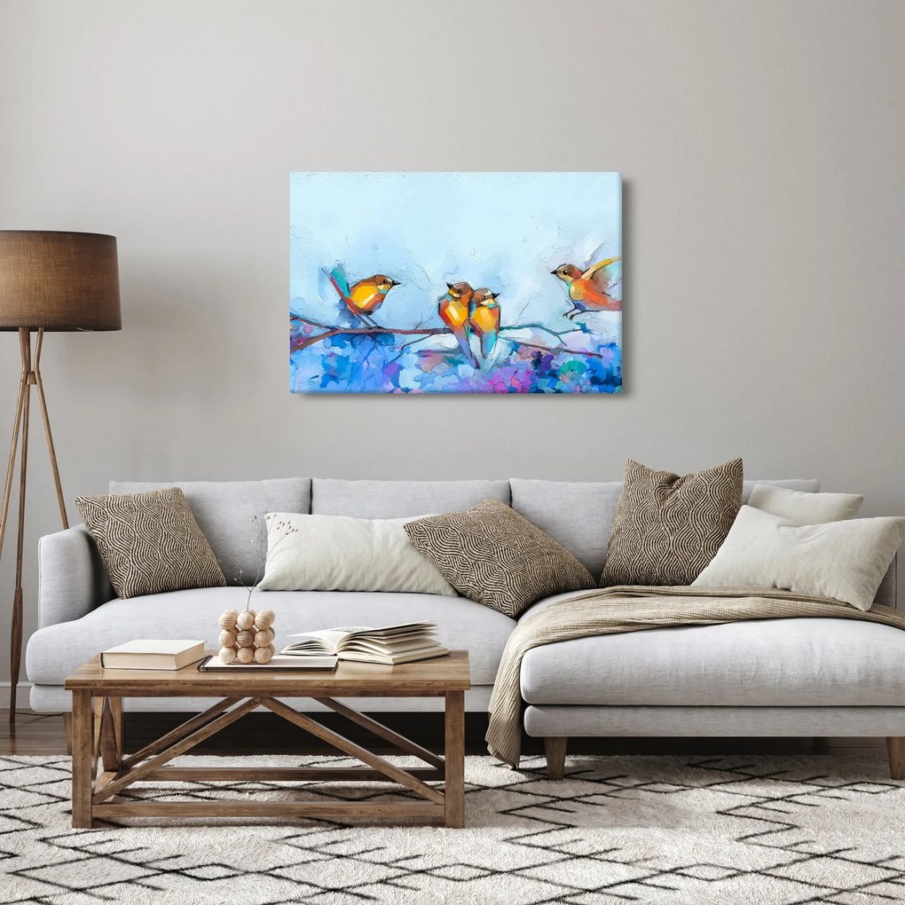 Obraz - Prebudenie prírody (90x60 cm)