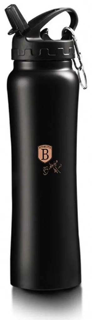 BERLINGERHAUS športová termo fľaša Blackrose Metallic Line 0,5 l